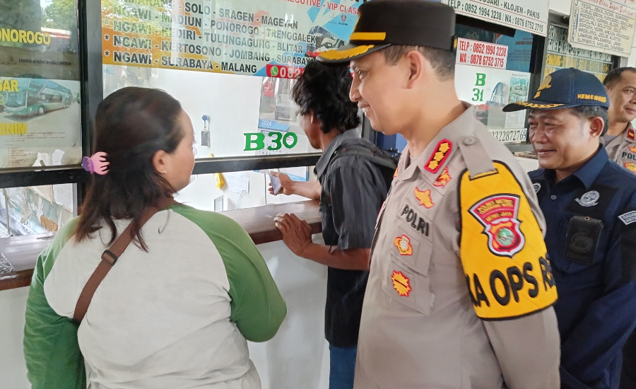 Terminal Poris Plawad Dipadati Pemudik, Kapolres: Waspada Tindak Kejahatan