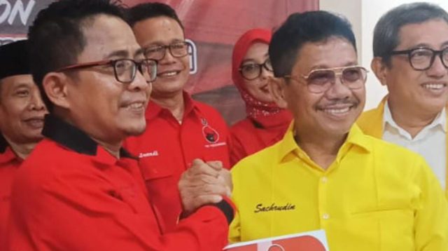 Sachrudin Daftar Sendiri Penjaringan PDIP Kota Tangerang, Gatot Akui Survei Sachrudin Tertinggi