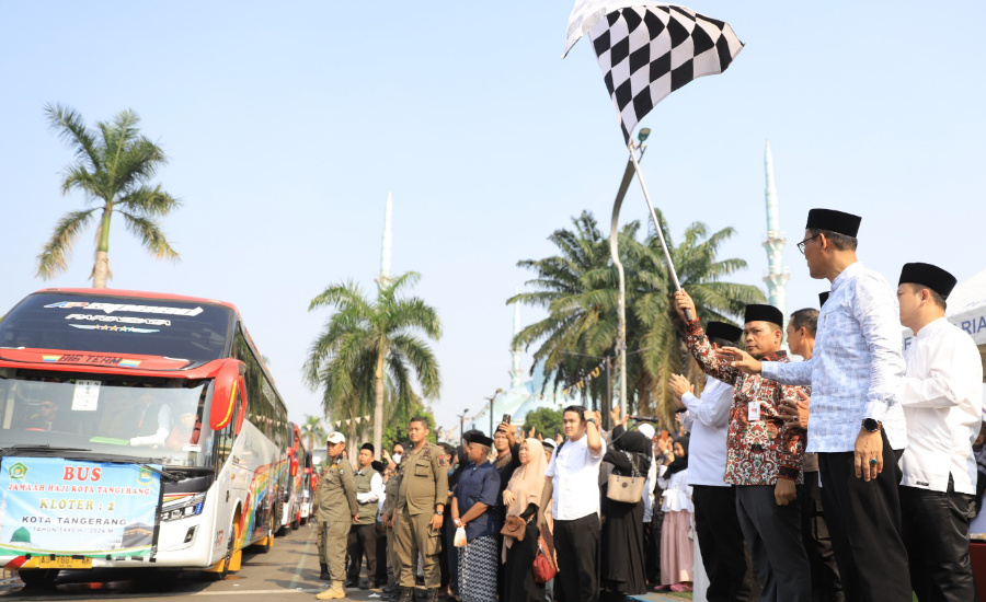 Tahun 2024, Sebanyak 1.762 Jamaah Haji Asal Kota Tangerang Diberangkatkan