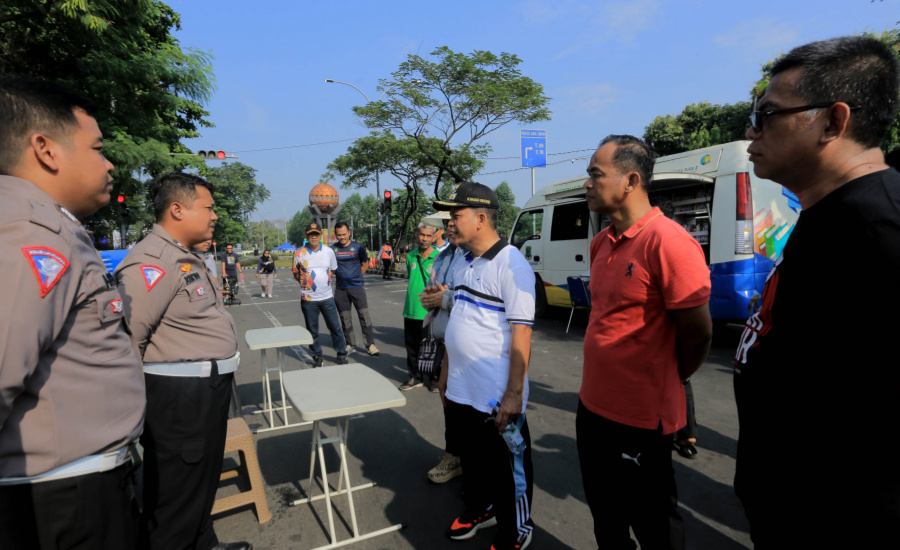 Lewat CFD, Pj Wali Kota Ajak Warga Hidup Sehat