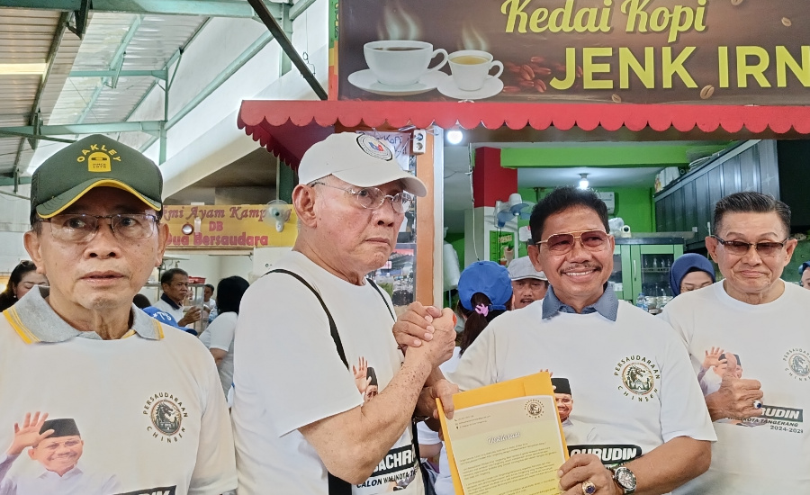 Persaudaraan Cina Benteng Deklarasi Dukung Sachrudin Walikota 2024-2029