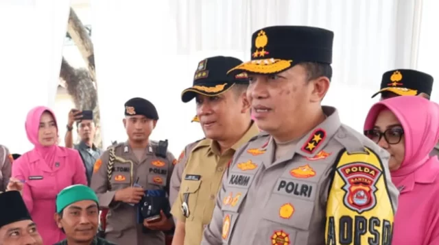 Kapolda Banten Irjen Abdul Karim