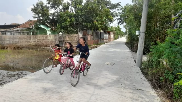 Jalan Betonisasi Program TMMD