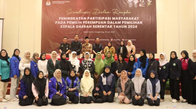 Sosialisasi Pilkada 2024, KPU Kota Tangerang Sasar Pemilih Perempuan