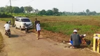 Jalan di Desa Jambu Karya