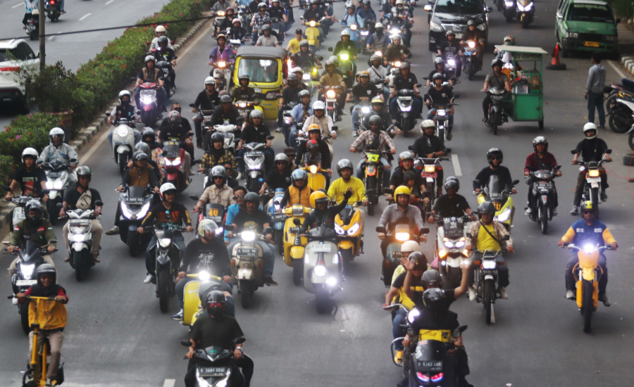 Harlah ke-51, KNPI Gelar Nyoride Vol.6 Keliling Kota Tangerang