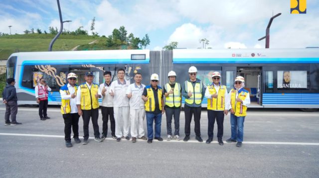 Kereta Otonom IKN Berdaya Angkut 300 Penumpang