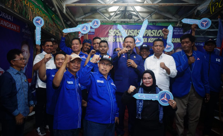 Bagikan 13 Motor, Ketua Demokrat Kota Tangerang Tegaskan Sachrudin-Maryono Harus Menang di Pilkada 2024