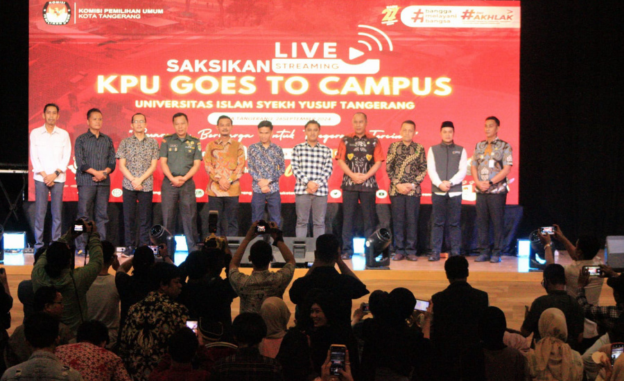 Pilkada 2024, KPU Goes To Campus Gaet Pemilih Pemula di Kota Tangerang 