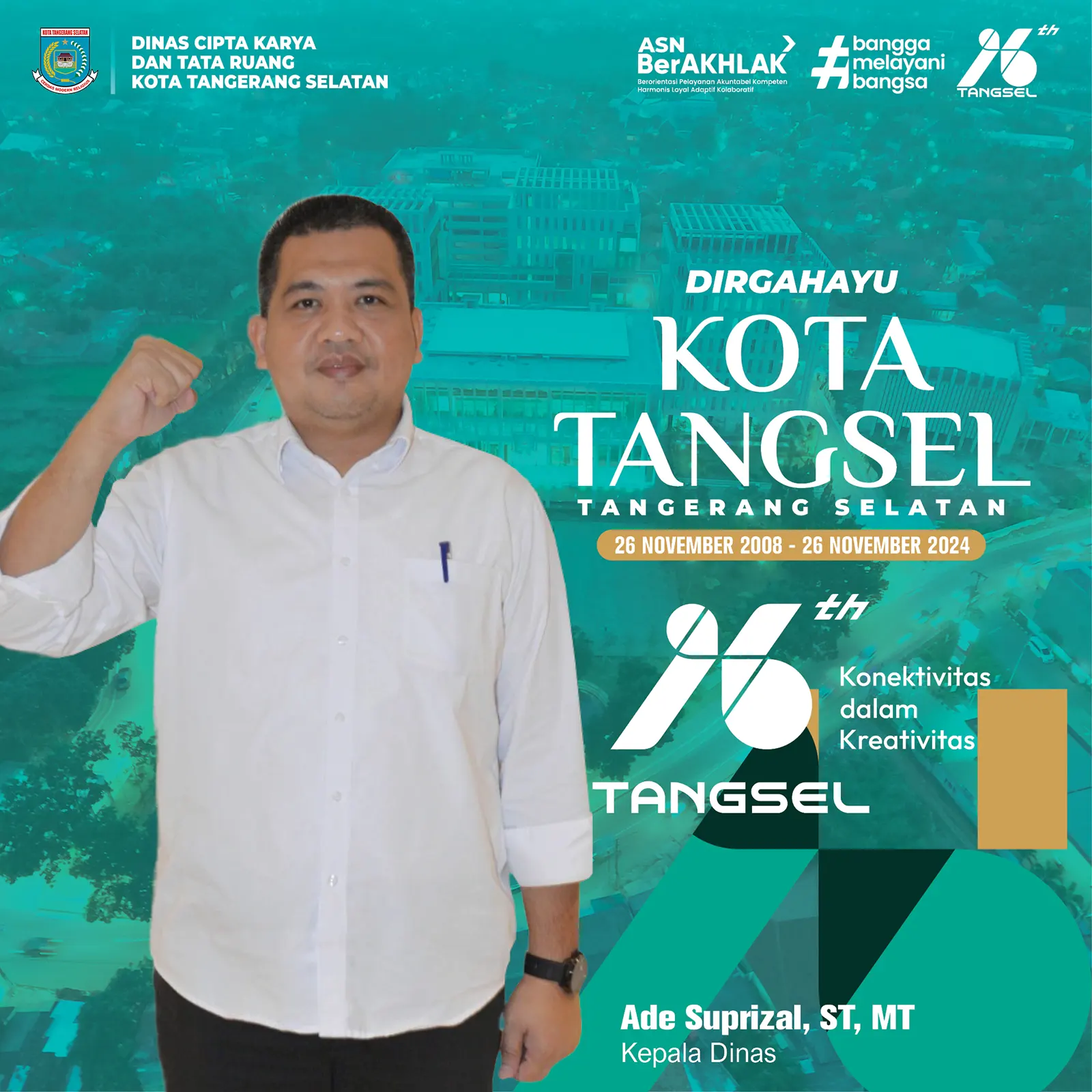 hut kota tangsel 2024