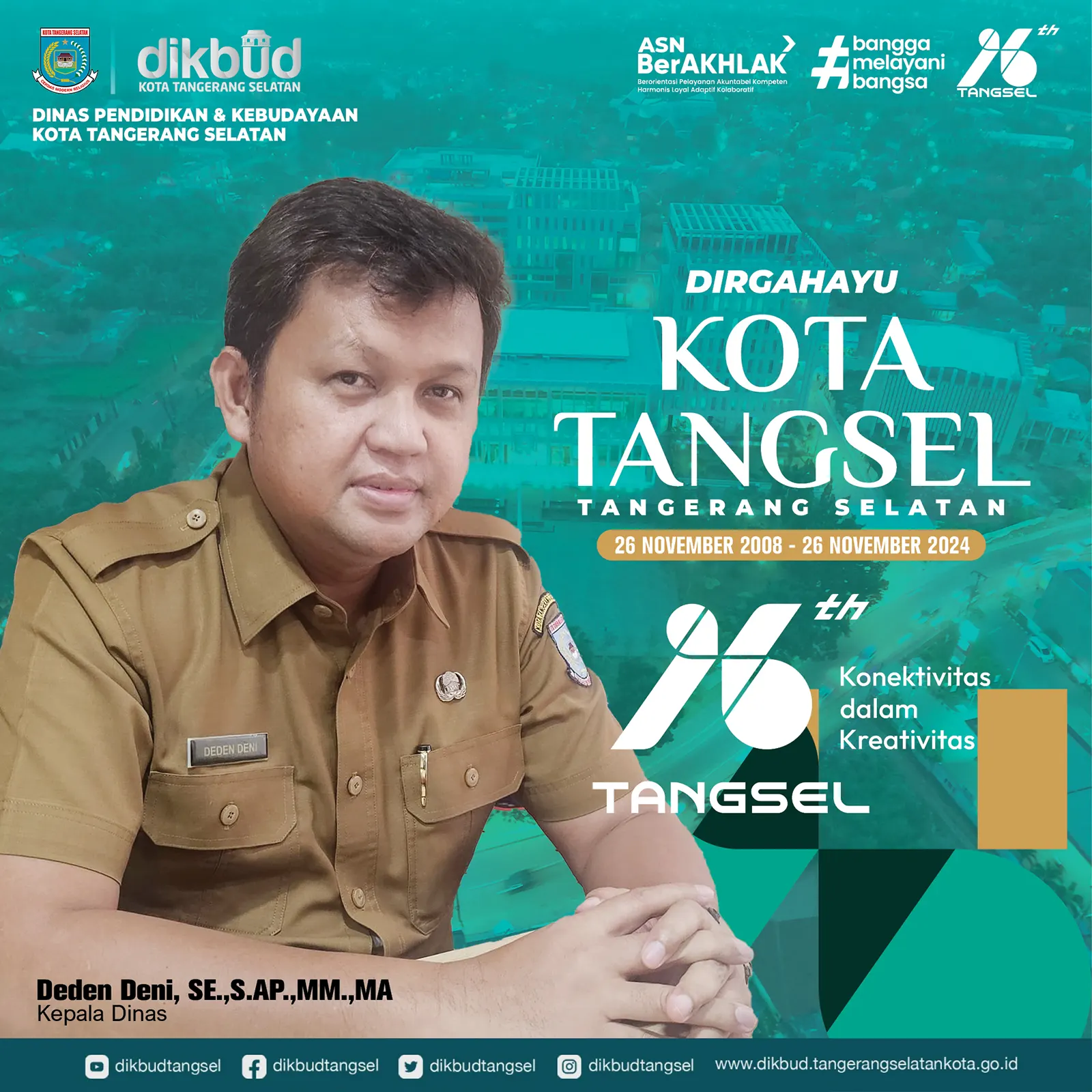 hut kota tangsel 2024