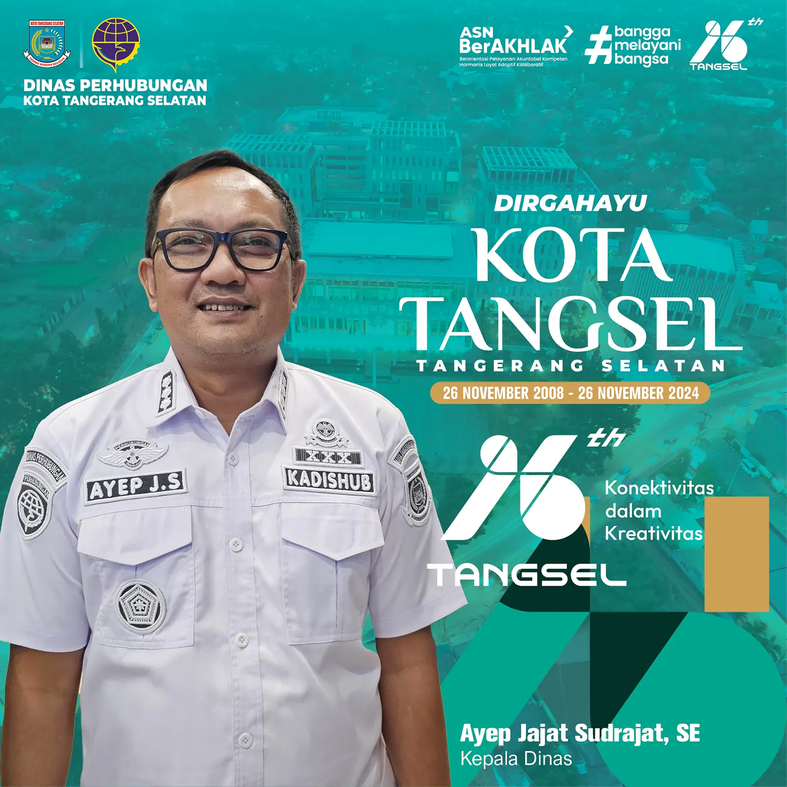 hut kota tangsel 2024