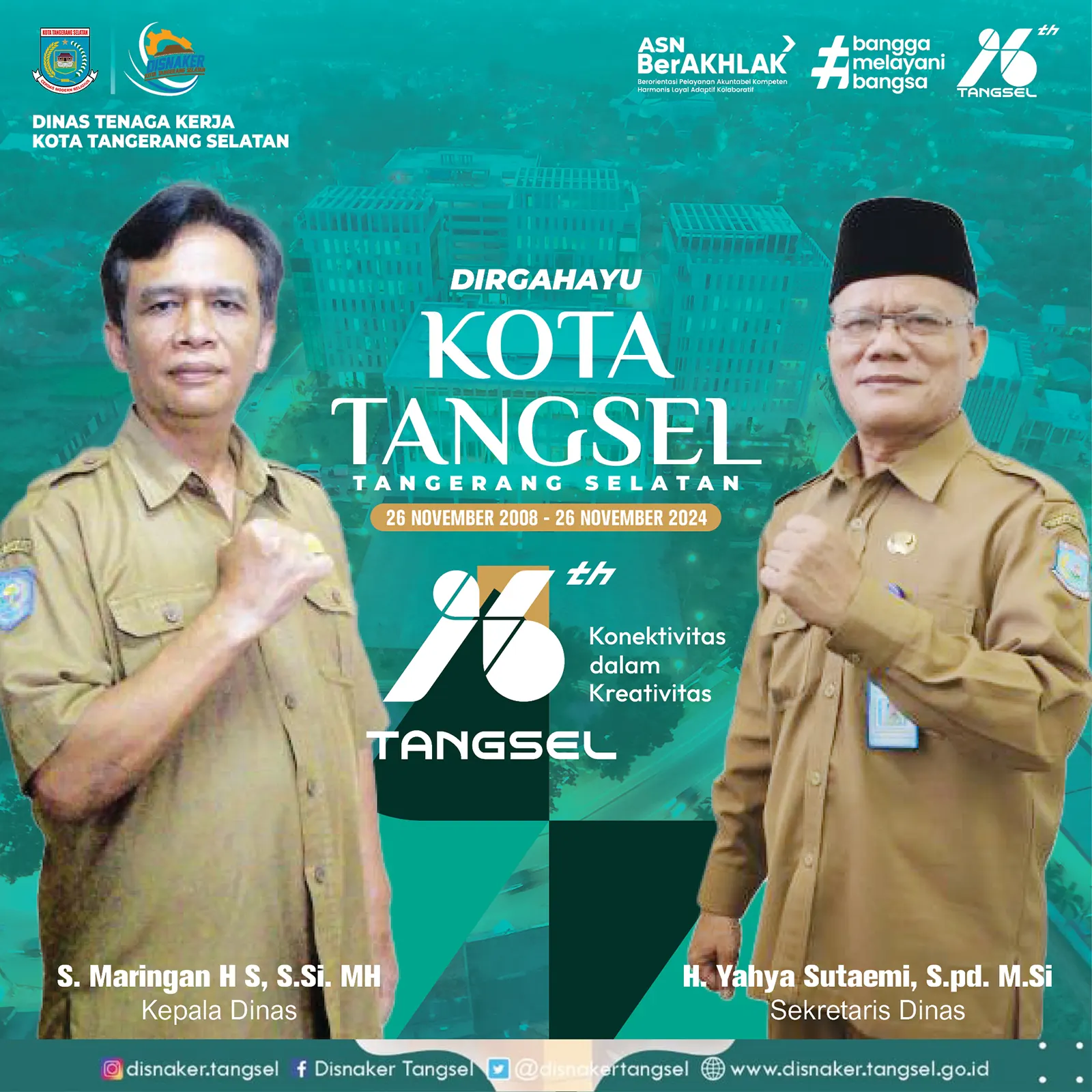 hut kota tangsel 2024