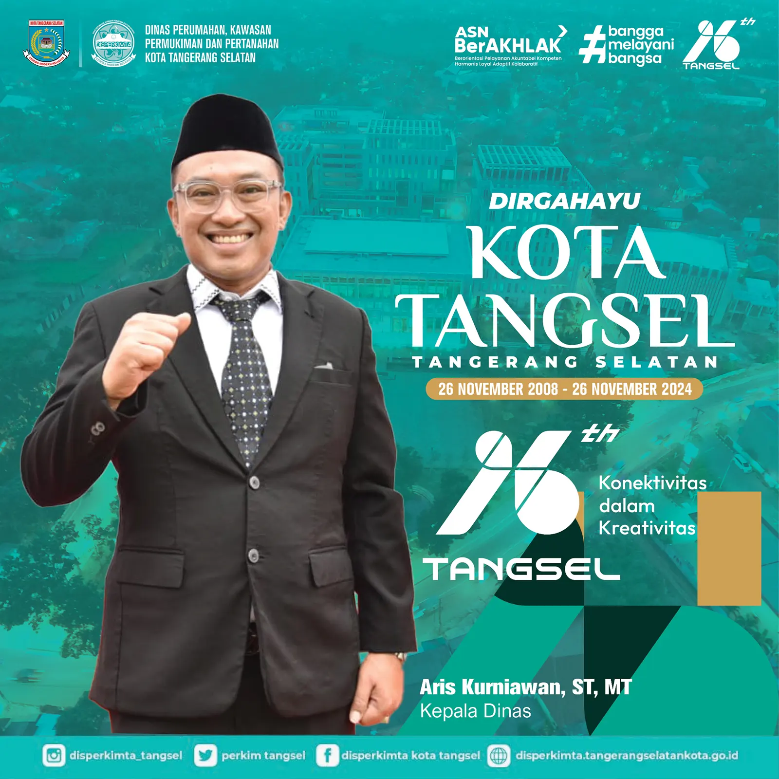 hut kota tangsel 2024