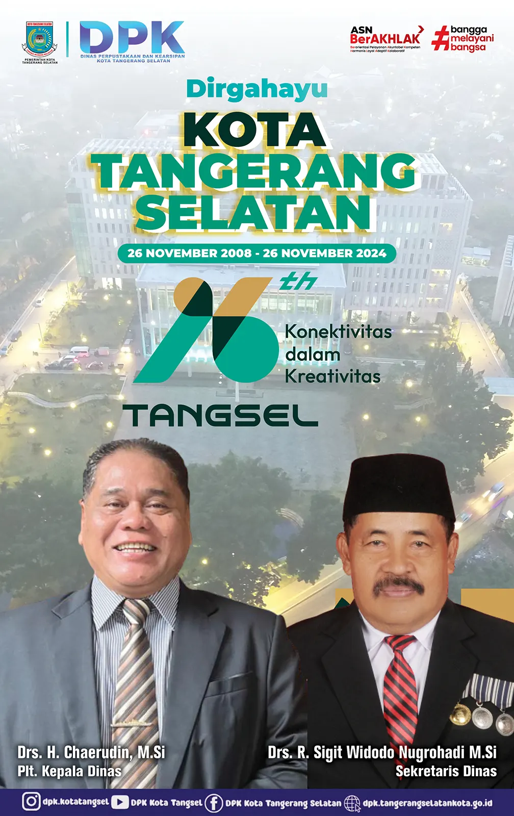 hut kota tangsel 2024