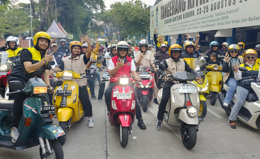 Me-Riang Ber-Sama Pasming Based, Sachrudin-Maryono Dorong kreativitas Pemuda Kota Tangerang