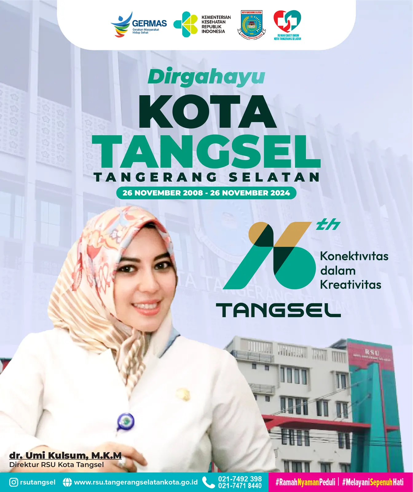 hut kota tangsel 2024