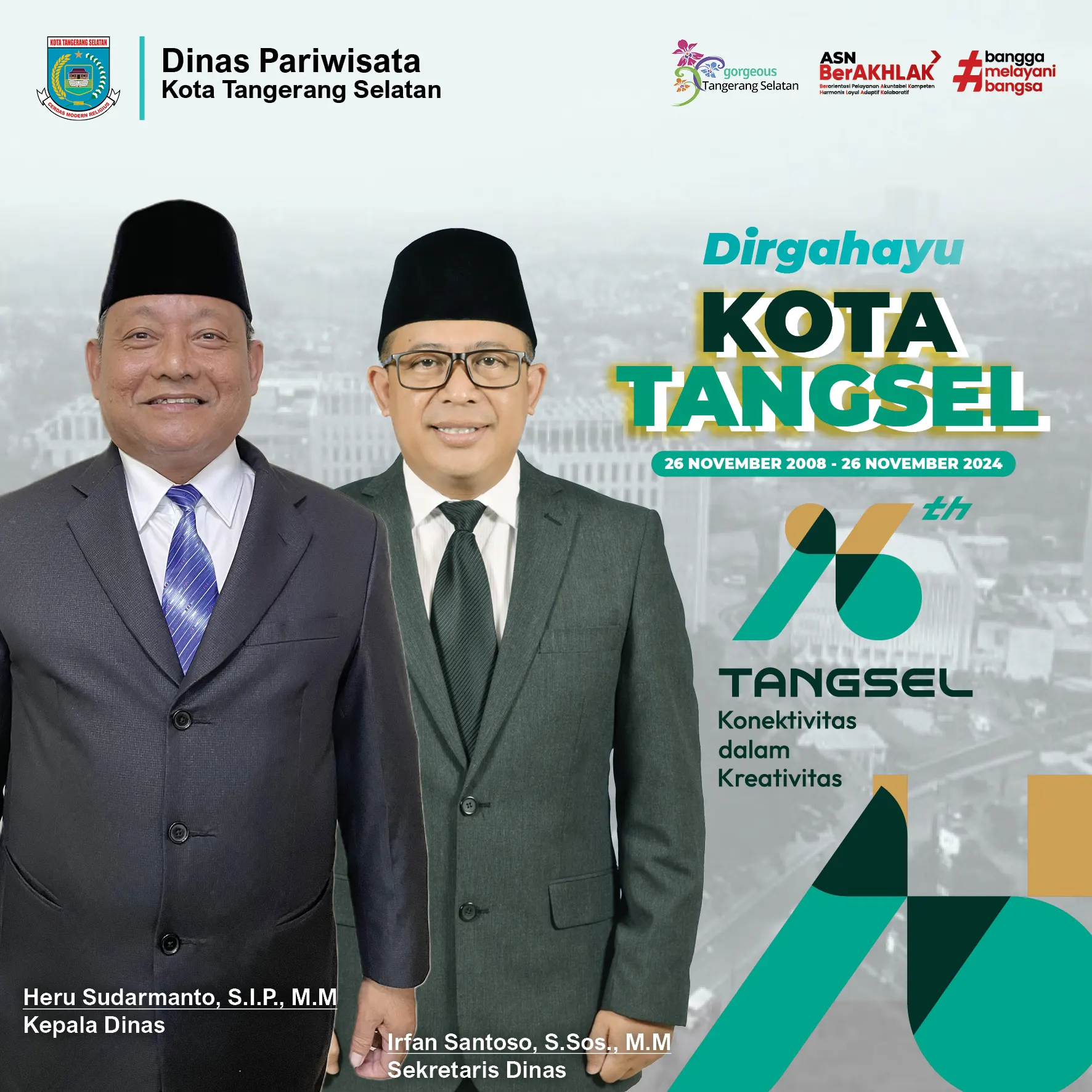 hut kota tangsel 2024