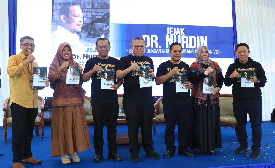 Setahun Pj Wali Kota Tangerang Luncurkan Buku Jejak Dr. Nurdin