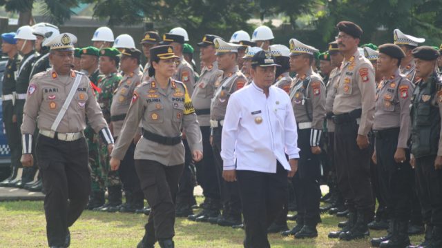 Ribuan Personil Gabungan Amankan Nataru 2025 di Tangerang