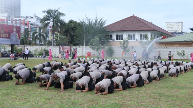 Periode 1 Januari 2025, Ratusan Personel Polres Metro Tangerang Kota Naik Pangkat