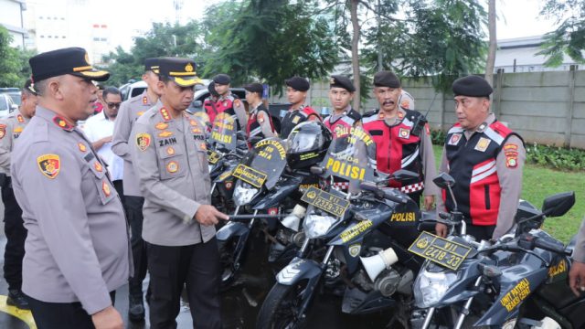 Ramadhan 2025, Kapolres Metro Tangerang Kota Cek Randis Patroli