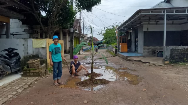 Warga Tanami Pohon