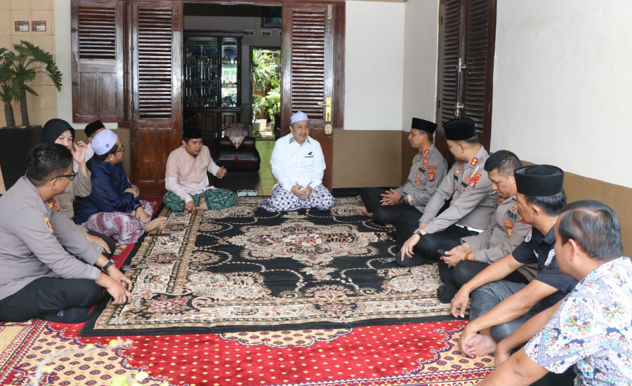 Sinergitas, Kapolres Sambangi Ponpes Alhasaniyah Tangerang