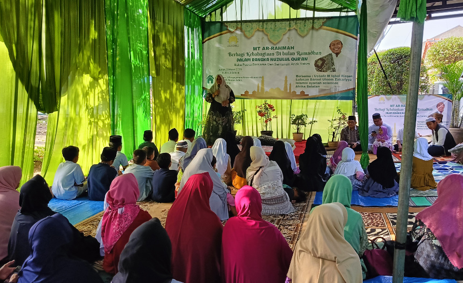 Ramadhan Kareem, Majelis Taklim Ar-Rahmah Kota Tangerang Santuni 50 Yatim dan 70 Dhuafa