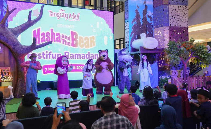 Ramadhan Ceria Bersama Masha And The Bear di Tangcity Mall Hingga 6 April 2025